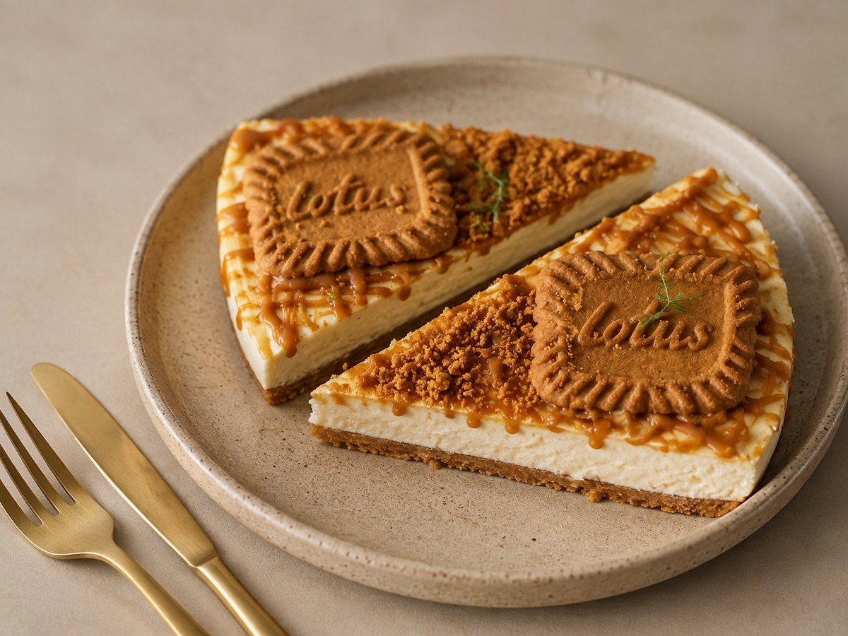 The Hideout Biscuit cheesecake slices